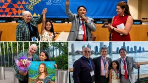 Dana Sofía Tayo Rosero apresenta na ONU movimento artístico criado nos Estados Unidos